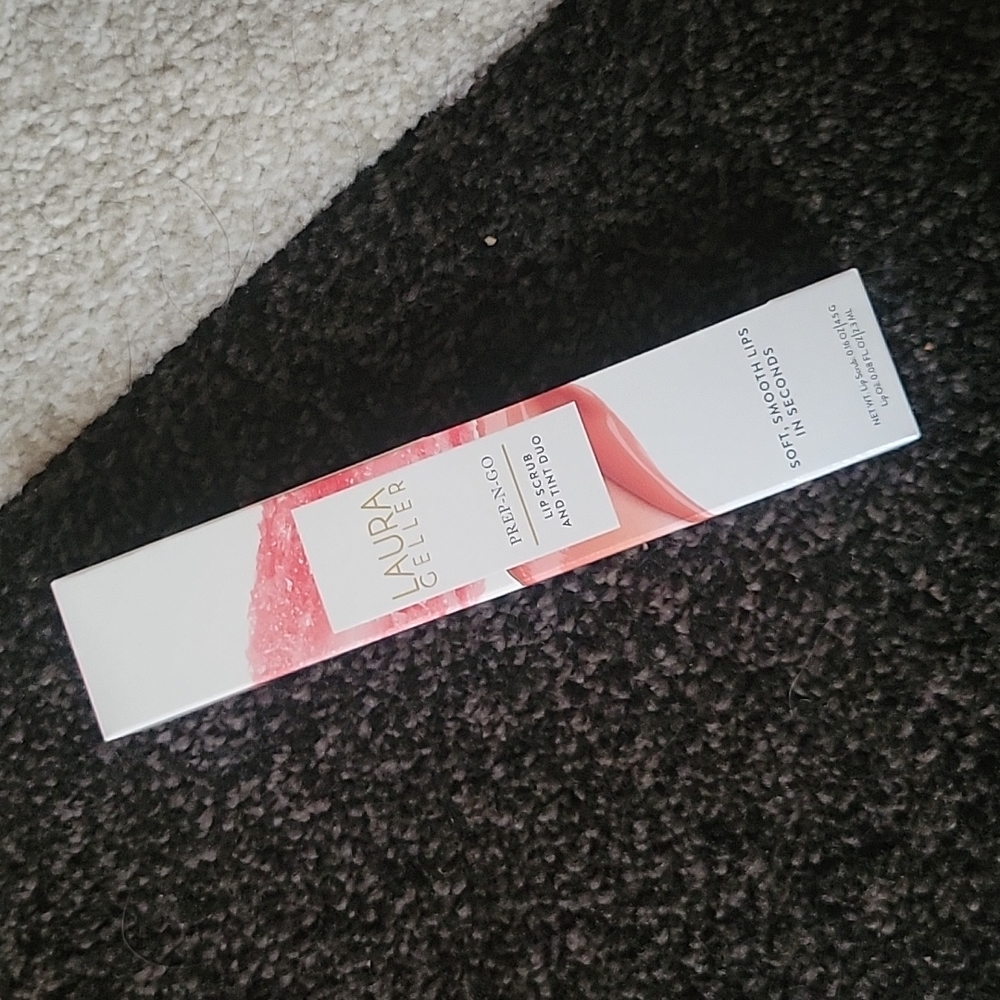 *HP* NEW Laura Geller Prep-N-Go Lip Scrub and Tint Duo